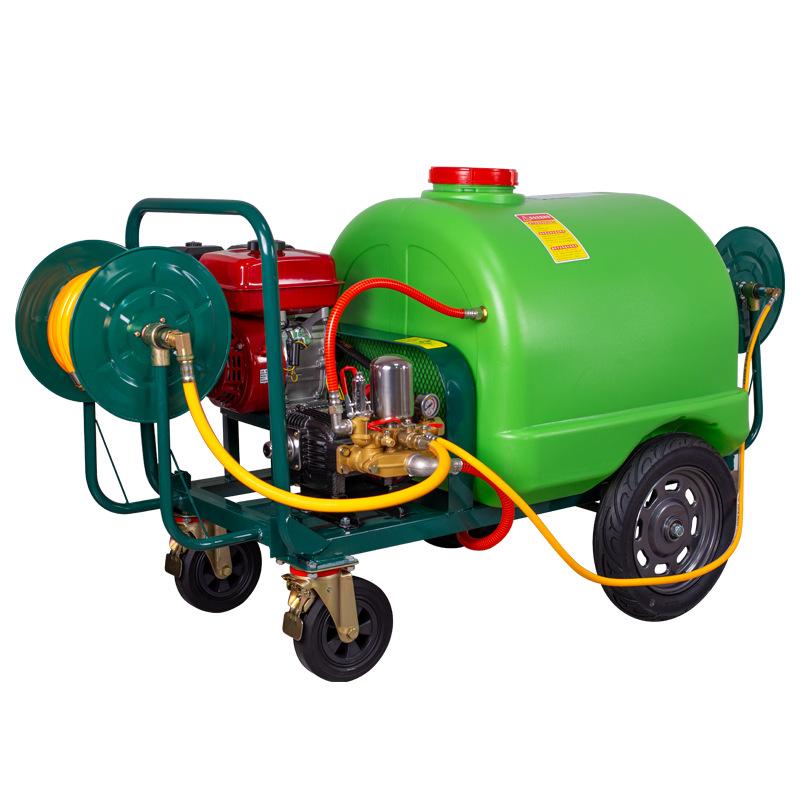 Cart type sprayer 160 liters rechargeable 220V high pressure agricultural disinfection machine