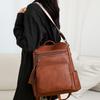 Winter new retro fashion women's backpack large capacity backpack women's backpack