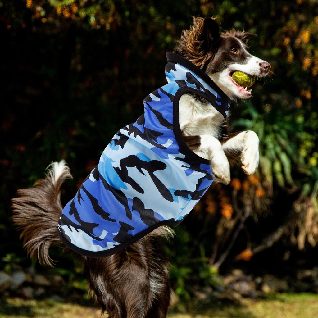3Pcs Pet Camouflage Shirt Dog Apparel Puppy Vest Breathable Soft Fabric Fashionable Look Perfect for Summer Traveling Outdoors