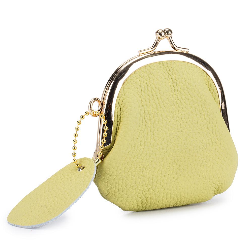2024 Premium Leather Women's Coin Purse - Top Layer Cowhide Mini Storage Bag