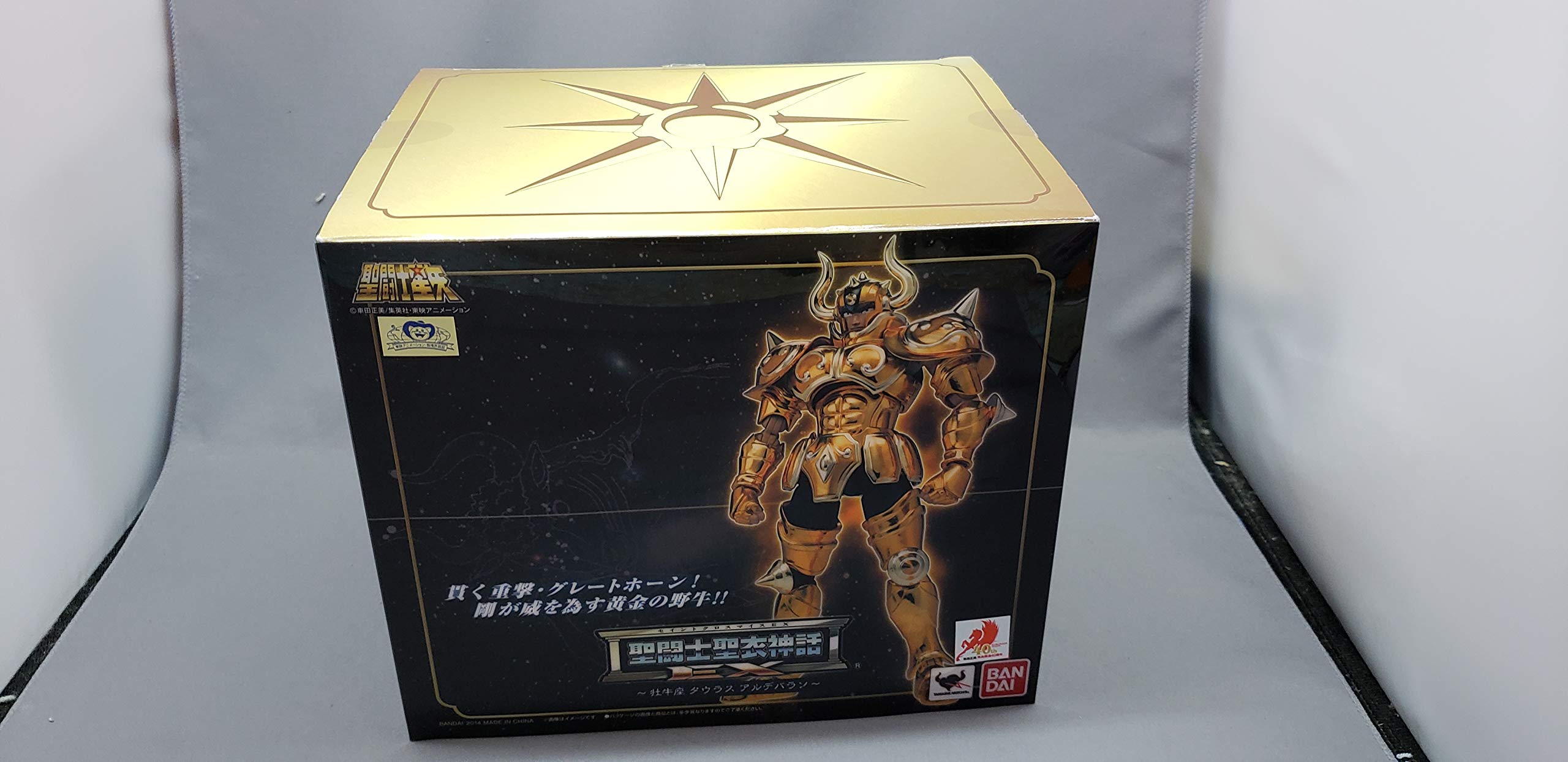 TAMASHII NATIONS Святой Сейя Cloth Myth EX Телец Алдебаран золотой