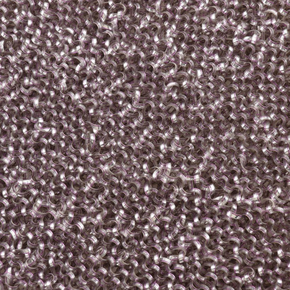 ANTEPRIMA Standard Handbag Square Silver Purple Wire Cord Women Used