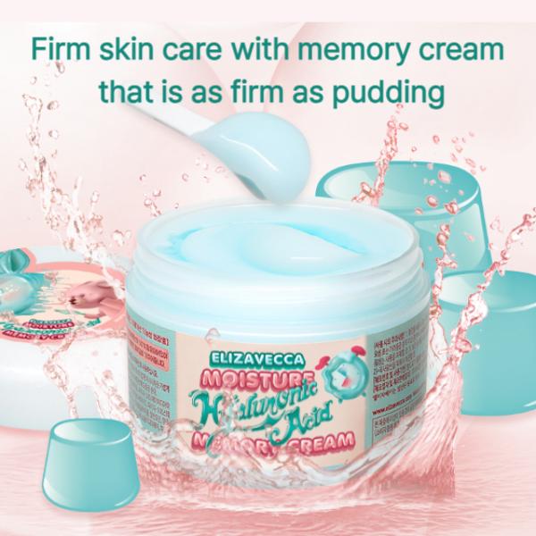 ELIZAVECCA Moisture Hyaluronic Acid Memory Cream (100g / 3.52 oz) (3 Options)