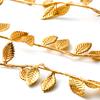 2M 20Led Golden Leaves String Fairy Lights For Wedding Birthday Party Decoration Home Garden Artificial Plant Garland Vine Light