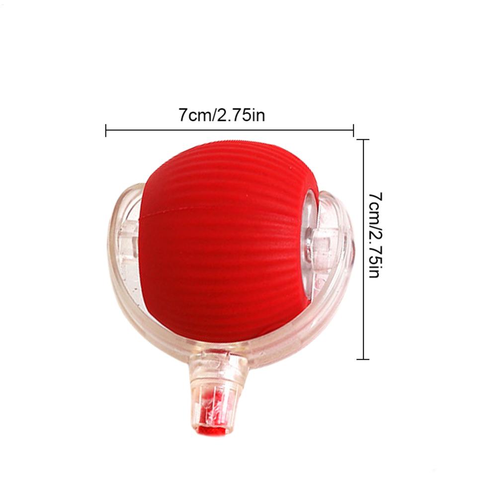 Red/Green Cat Ball Toy Automatic Cat Toy Rechargeable Electric Cat Toy Ball Cat Puzzle Toy Cat Balls Intelligent Mouse For Cat
