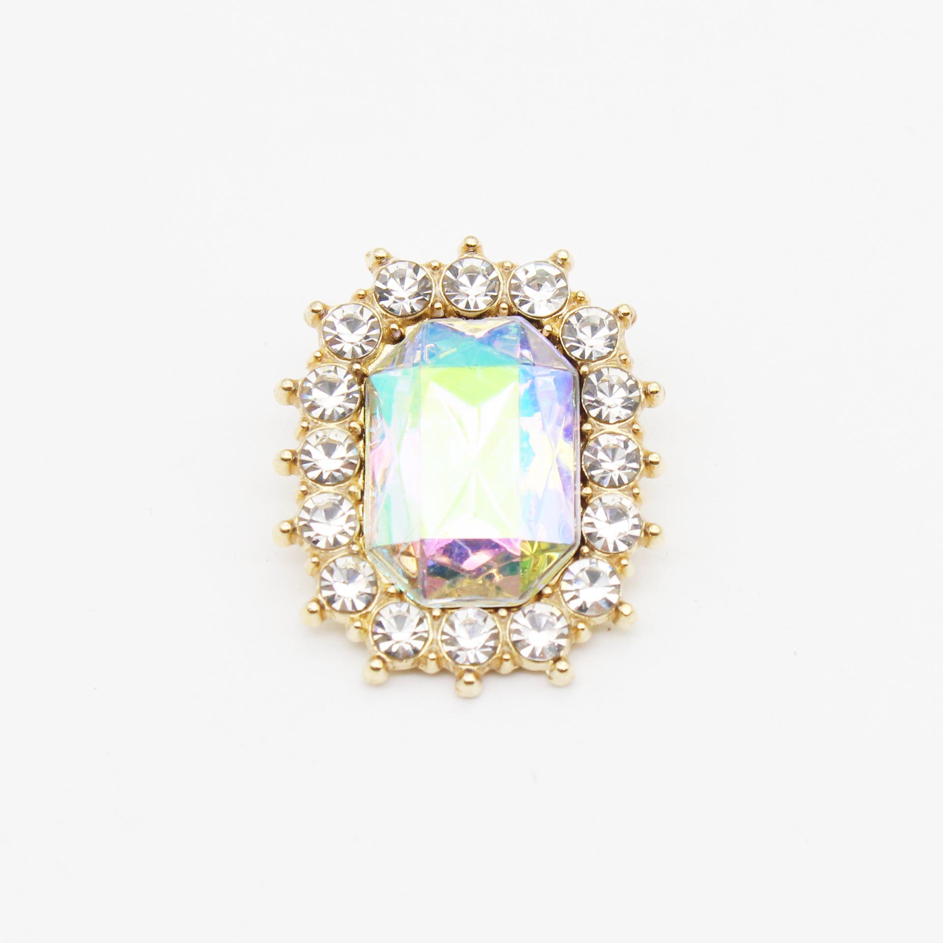 

Квадратная пряжка-цветок из золотого сплава 18x23 мм для изготовления бантов и заколок для волос своими руками