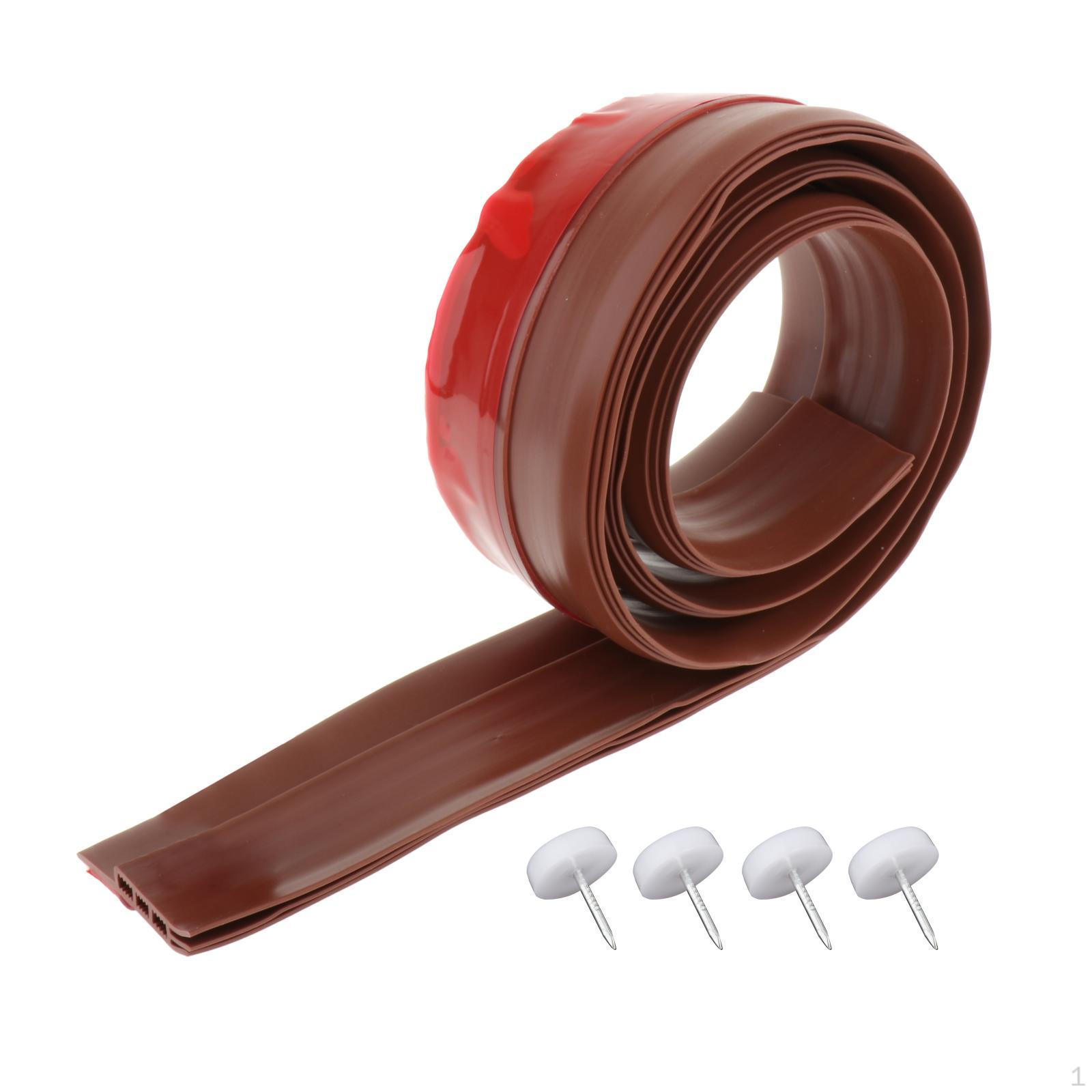 

Дверной уплотнительный уплотнитель для сквозняков, ветрозащитная уплотнительная лента для душевых дверей Brown