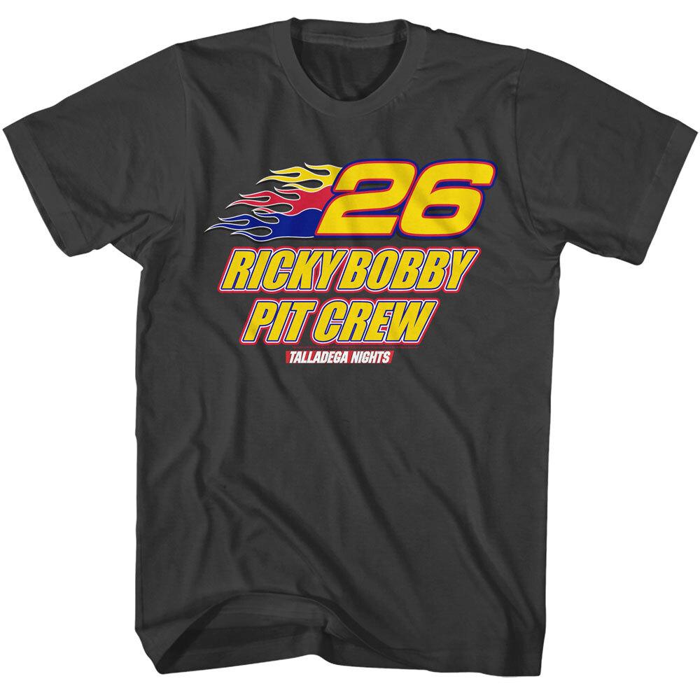 Talladega Nights Movie Flames #26 Ricky Bobby Pit Crew Men s T Shirt S