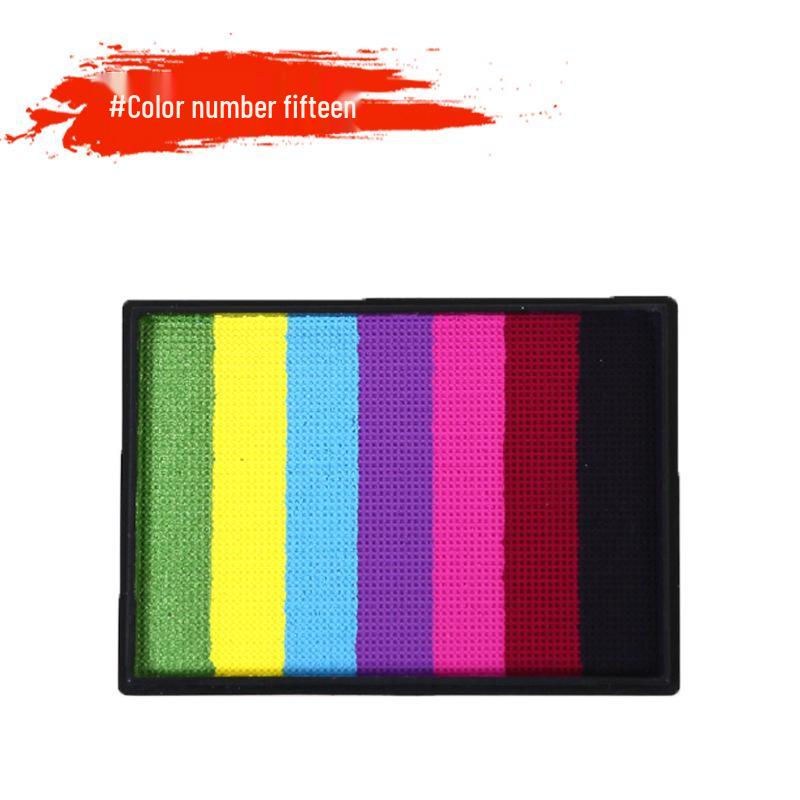 MengHui 12-Color Kids' Face Paint Set - Water-Soluble Body & Stage Makeup