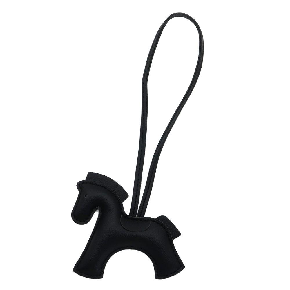 Chic Little Horse PU Leather Pendant: High-End Versatile Bag and Car Accessory