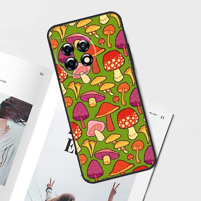 Mushroom Forest Case For OnePlus Nord CE 5 2 3 4 Lite N30 OnePlus 11 12 13 15 13T 13R 10T 12R 9 10 Pro Cover