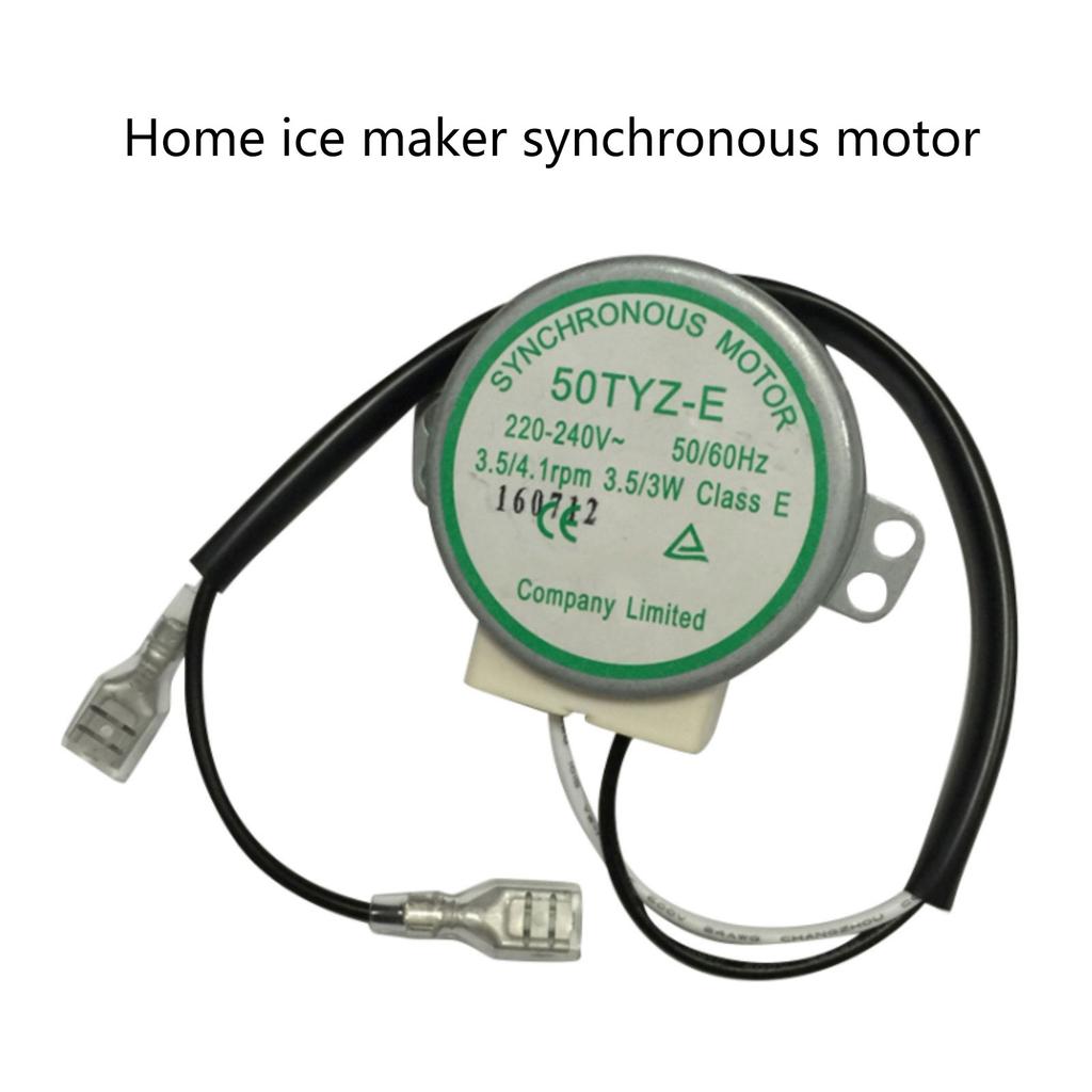 Quiet Ice Machine Motor Reliable Metal Motor 220V-240V Silent Operation Motor Synchronous Motor for Household Use