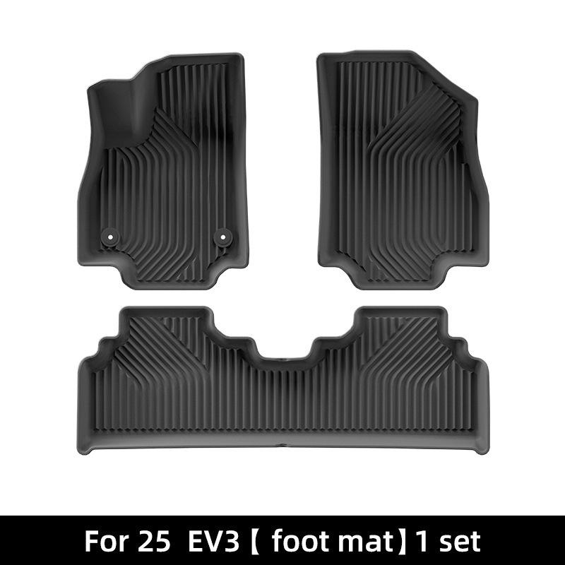 Custom TPE Floor and Trunk Mats for Kia EV3 (2025 Model)