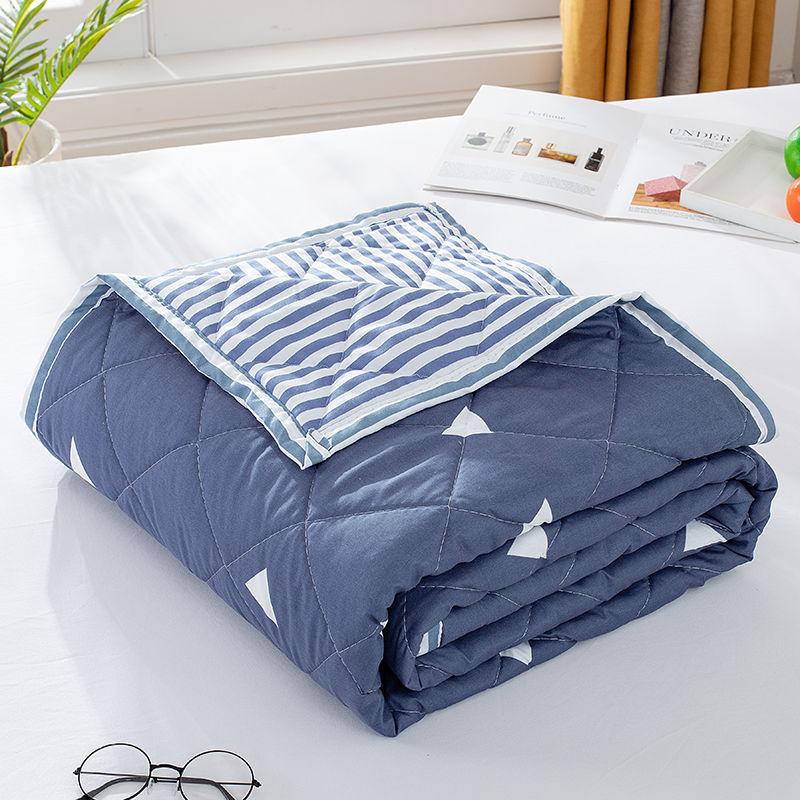 Summer Cool Machine Washable Quilt Winter Quilt Single Dormitory Quilt Double Washable Spring and Autumn Student Quilt Core