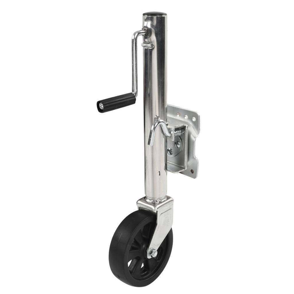 Trailer Jack 8in Guide Wheel Excellent Adjusting Swing Up Wheel Trailer Jack Replacement 1500lb for RV