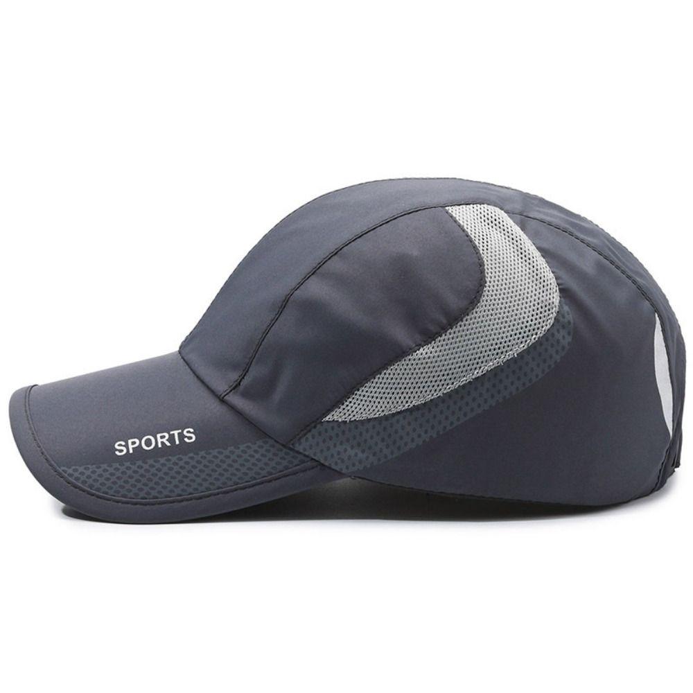 Fashion Summer Quick-drying Baseball Caps Breathable Casual Golf Fishing Cap Adjustable Sunscreen Hats Outdoor Sports
