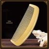Compact Crescent Scalp Massage Comb - Plastic, Rubber, Portable Handleless Design