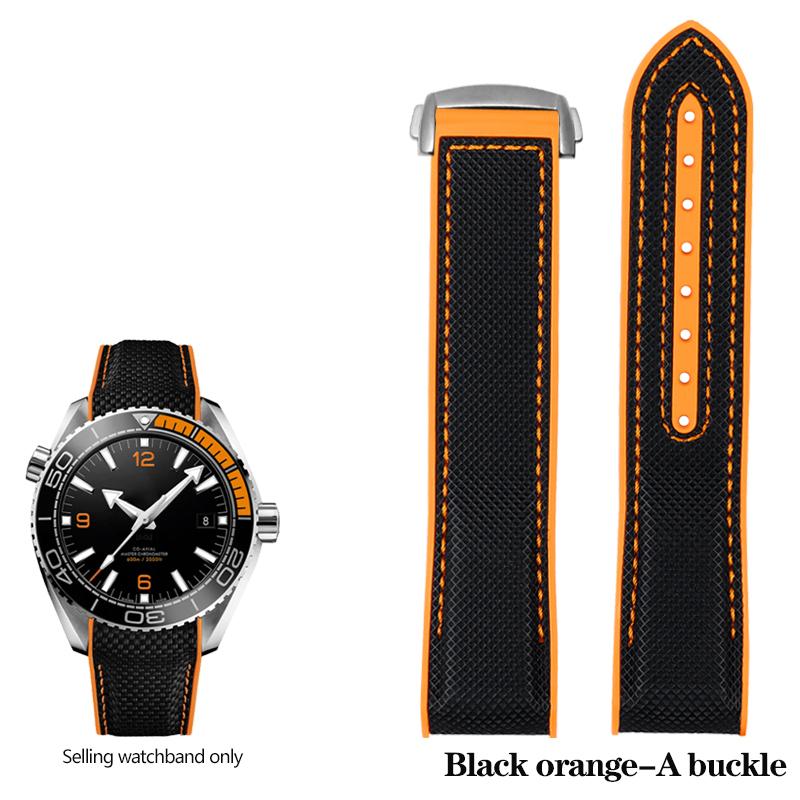 

Новый 20мм 22мм Каучуковый Силиконовый Синий Ремешок для Часов Нейлоновый Ремешок для Часов Для Omega Seamaster 300 Speedmaster 8900 Planet Ocean Инструменты 22mm