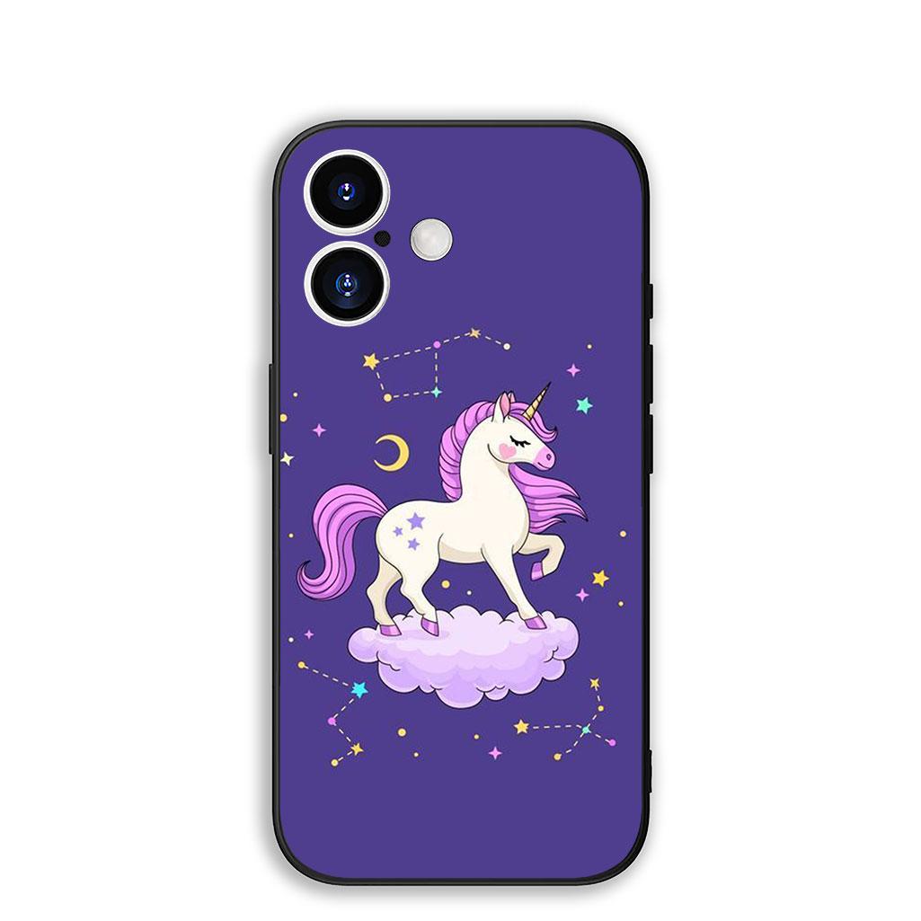 

Cover for Motorola Moto Edge 70 60 Fusion NEO Pro G Stylus G56 G96 G52 G04 G05 Protective Phone Case Unicorn Cartoon Horse Motorola Moto G52