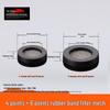4-Point Silicone Water Heater Gasket - 1 Inch/6-Point Rubber Washer for Pipes and Meters