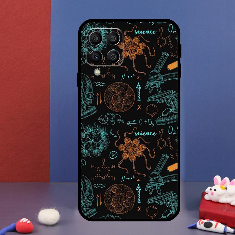 Biology and Chemistry For Samsung Galaxy M12 M13 M33 M23 M53 M15 M55 M31 M51 M14 M34 M54 M20 M32 M52 Phone Case