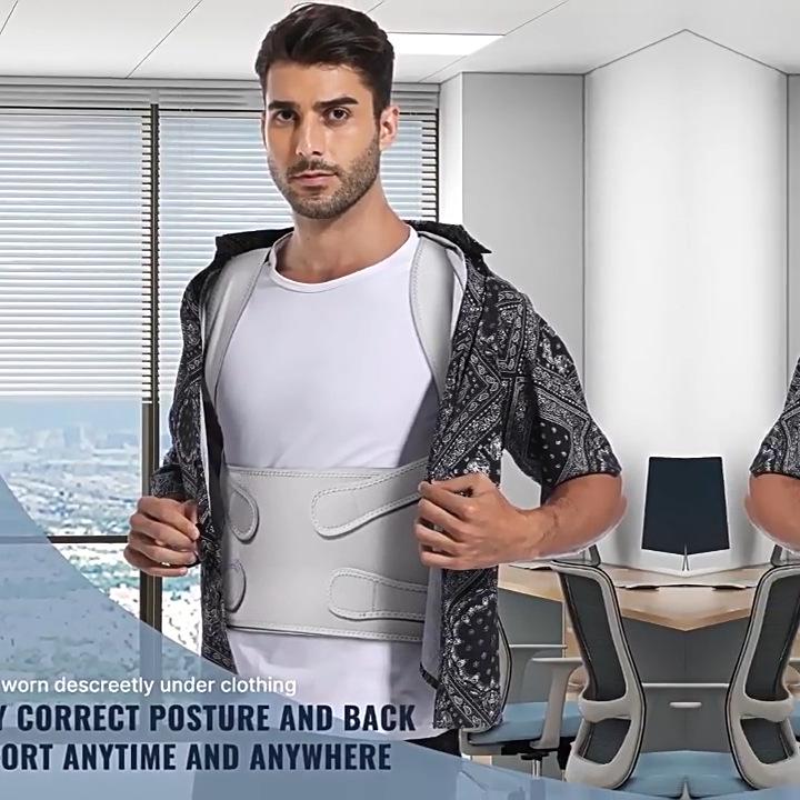 Breathable Mesh Posture Corrector: Invisible Shoulder Back Support Belt