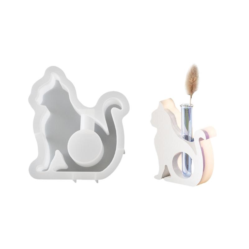 

Animal Theme Epoxy Resin Molds for Creating Miniature Hydroponic Plant Holders Handmade Craft Supplies Silicone Molds