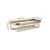 Wall Mount Shower Caddy Basket Shampoo Storage Holder  Bathroom Shower Washroom Restroom Kitchen