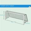 Football Net For Soccer Goal Post Junior Sports Training 3m X 2m 1.2m X 1.8m Football Net Foldable Portable Soccer Net Kids