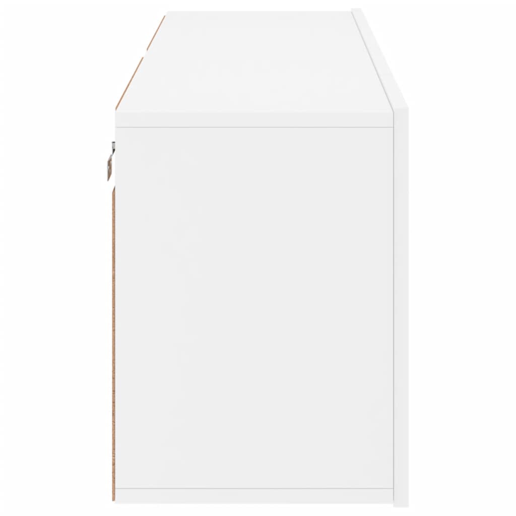 TV Wall Cabinets 2 Pcs White 60 X 30 X 41 Cm