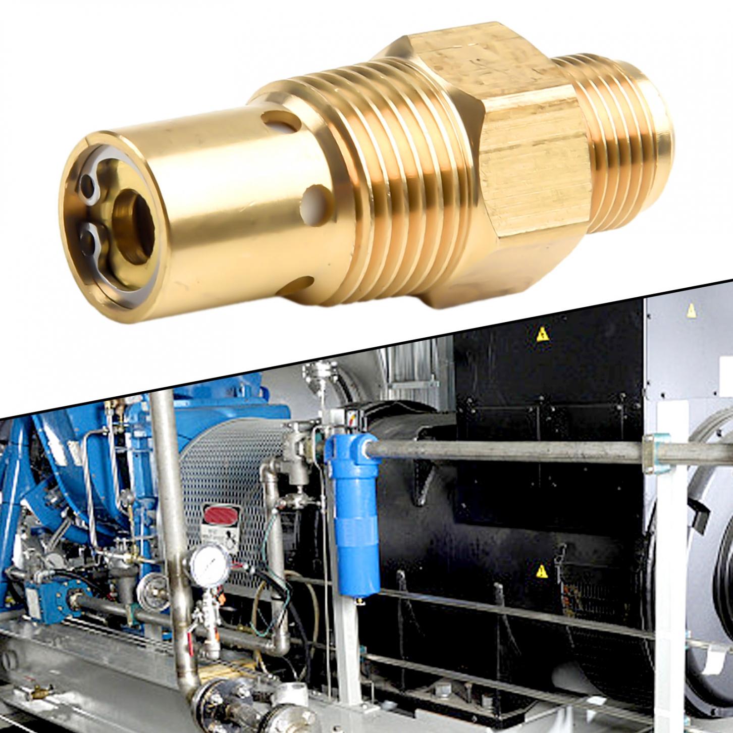 

Air Compressor Check Valve O-ne Way Brass For Air Compressor G3/8 Gold Male