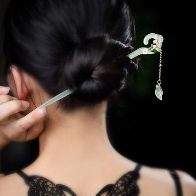 Chinese Style Hair Sticks Hair Chopstick For Women Hairpins with Pendant Wedding Hair Fork Wedding Party Headwear Headpiece