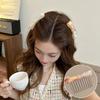 Teeth Acetic Acid Bow Hair Comb Fixed Combs Side Clip Cute Anti Slip Bangs Clip  Student