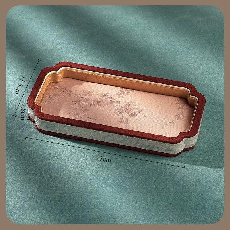 Retro Jewelry Displays Tray Exquisite Bracelet Showcase Pallet Jewelers Necklace Display Salver Counter Live Pictures Props
