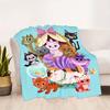 1pc, Aristocats Cats Throw Blanket Cute Design for Home Decor, Gift Idea, Living Room, Travel, Camping