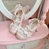 Talon 2026 Spring New Women's Mary Jane Shoes Sweet Cute Woman Princess Shoes Simple Versatile Women's Low Heel Leather Shoe