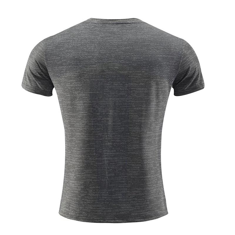 Men's Quick-Dry Short Sleeve Sports T-shirt - Summer Fashion Casual Wear for Running and Fitness