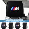 Auto Logo Kopfstützenbezug Sitz Kopfkissen Nacken Kopfstütze Styling für M 1 3 4 5 6 7 Serie X1 X3 X4 X5 G20 G38 F48 E36 E39