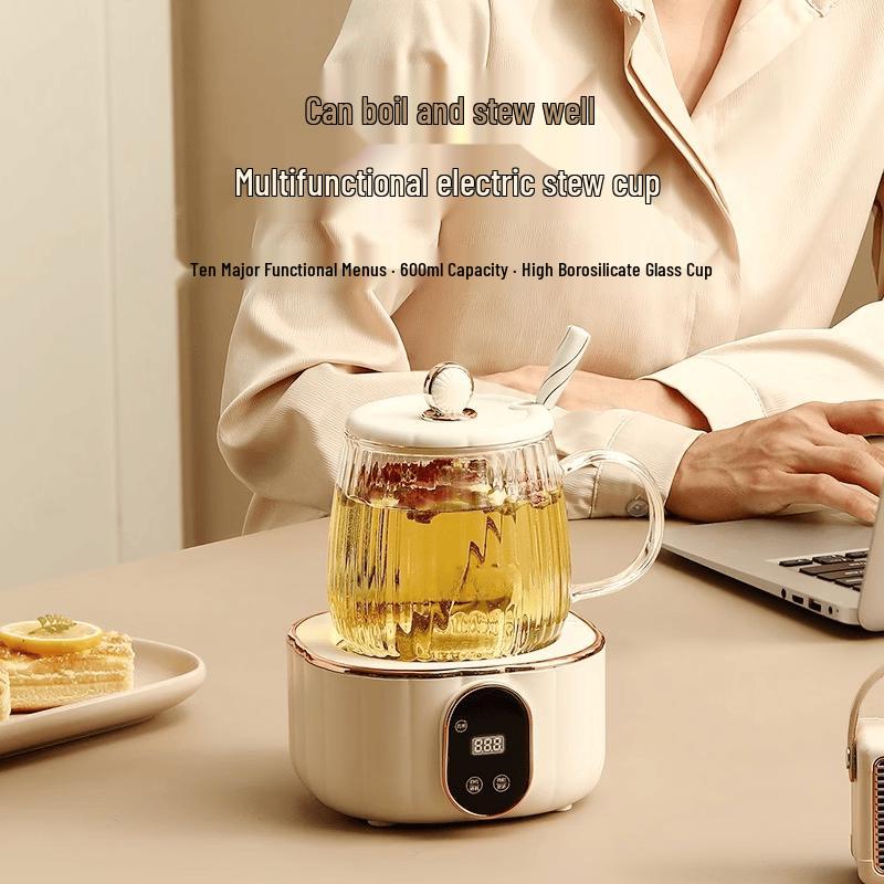 LISM Portable Electric Kettle and Stew Cup