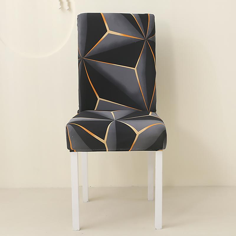 Stretch Dining Chair Cover Anti-Dirty Chair Seat Cover For Living Room,Wedding,Kitchen El,Ceremony,Banquet,Office Removable