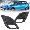 Mudguard Front Bumper Fog Lamp Frame For Mazda 3 Axel 2010 2011 Fog Light Cover Grille Car Accessories BBS2-50-C21C BBS2-50-C11C