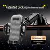 Universal Car Dashboard & Air Vent Phone Mount with Suction Cup and Carbon Fiber Design