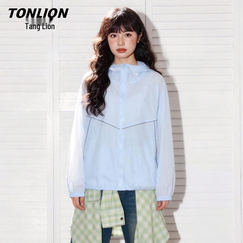 TonLion Women s UPF50+ Hooded Sun Protection Jacket S
