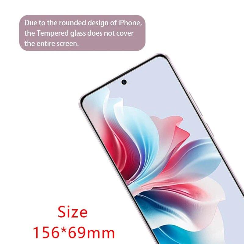 Protective Tempered Glass for Oppo Reno 11f Screen Protector On Reno11 11 F F11 Reno11f 5g Phone Film Glas 9h Opo Opp Oppa Appo