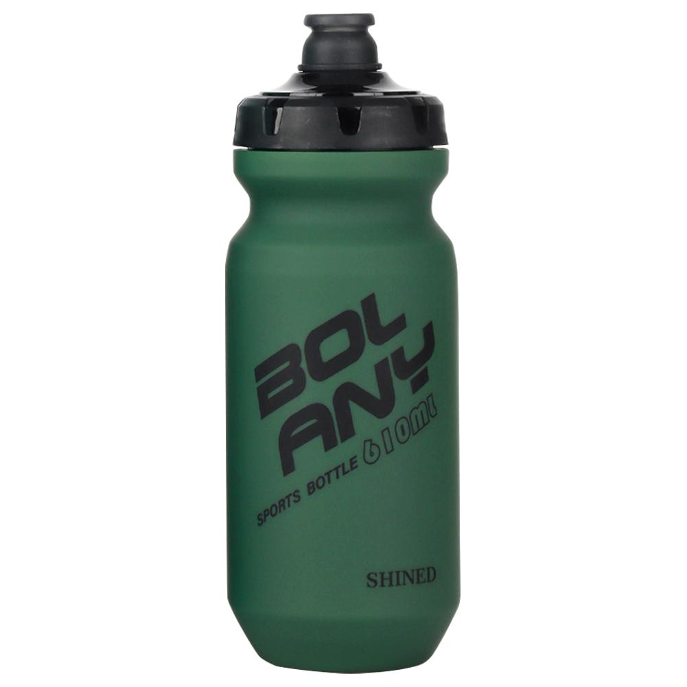 

610ml Bike Mountain Bottle BPA Free Squeeze MTB Road Bike Water Bottle Cycling Water Kettle for Outdoor Running Climbing Sports армія зелений колір