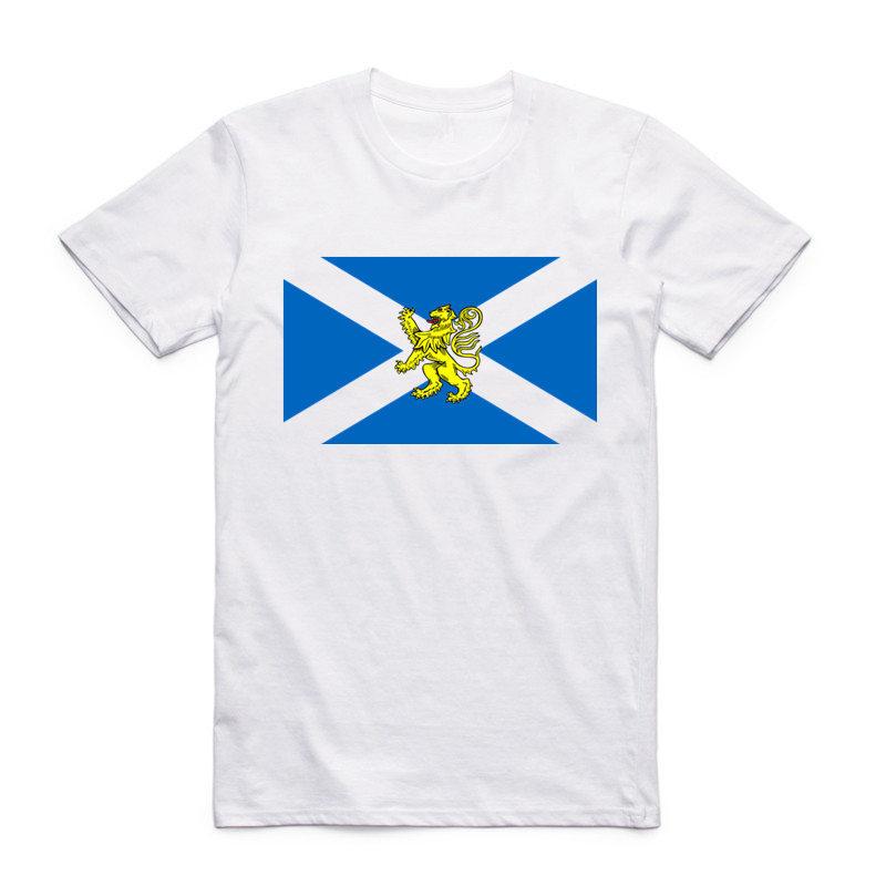 

2019 Men And Women Print Scottish Scotland Flag Fashion T Shirt O-Neck Short Sleeve Summer Casual T-shirt Unisex HCP921 4XL
