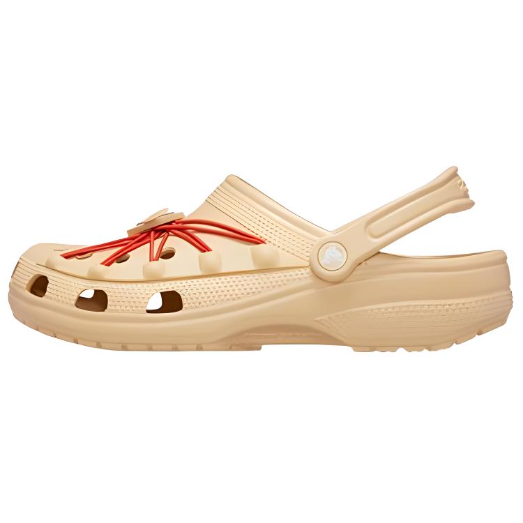 Crocs Eva Comfortable Breathable Fashion Clogs Unisex Footwear Brown Red 210393-0HY