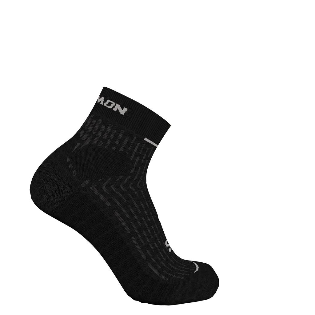 [Salomon] Socks ULTRA GLIDE ANKLE LC2255300 BLACK/Phantom/GHOST GRAY 16-4703 TCX Size S