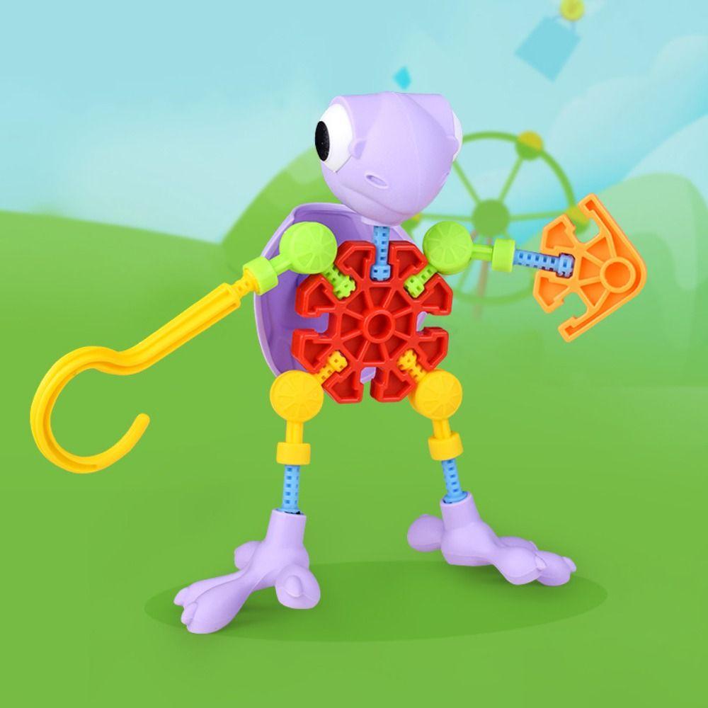 Plastic Insect Animals Building Blocks Toy Articulated Construction Puzzle Toy  Fan Love Gifts