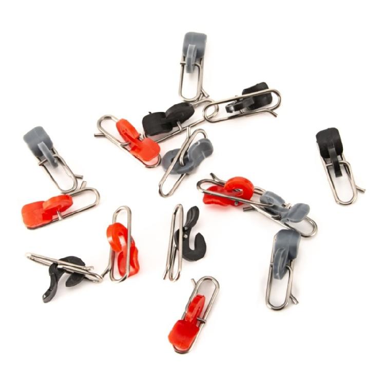 50Pcs Fishing Hook Decoupling Sea Fishing Impact Hook Release Clip Impact Baits Clip Stainless Baits Hook Release Clip